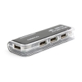 OMEGA USB 2.0 HUB 4 PORT + OTG cable for TABLETS 42022