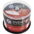 HP DVD-R 16x 4.7GB FF WHITE INKJET PRINTABLE CAKE*50  (DME00025WIP-3) 69317