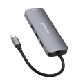 VERBATIM USB-C Pro 8 Port Hub 2xHDMI 4K SD 3.2 GEN1 CMH-08 32151