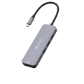 VERBATIM USB-C Pro 8 Port Hub 2xHDMI 4K SD 3.2 GEN1 CMH-08 32151