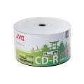 JVC CD-R 700MB 52X INKJET WHITE PRINTABLE WATERPROOF PHOTO GLOSSY CAKE*50 701715JCK0020