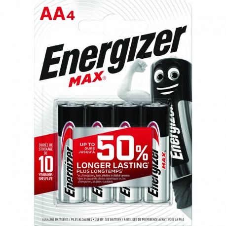 BATERIA ENERGIZER MAX AA E92 4 SZT.