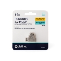 PLATINET PENDRIVE USB 3.2 + USB-C 64GB METAL UDP WATERPROOF [45971]