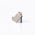 PLATINET PENDRIVE USB 3.2 + USB-C 128GB METAL UDP WATERPROOF [45969]