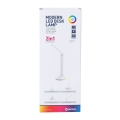 Lampka biurkowa RGB 12W z portem ładowania - biała