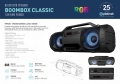 Boombox Classic 12W RGB LED, funkcja TWS