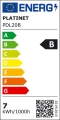 Lampka biurkowa 7W LED z funkcją oświetlenia nocnego