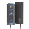 Powerbank 10000 mAh PD 3.0, QC, Led Screen Czarny
