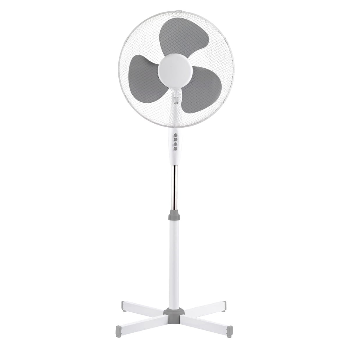 PLATINET STANDING FAN 16" GREY [44735]