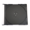Pudełko OMEGA slim 5.2 mm na jeden nośnik CD/DVD/Blu-ray przeźroczysto czarne