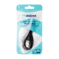 Kabel USB-A do USB-C w oplocie 3A 18W 1M Czarny