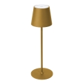 Lampka restauracyjna z baterią 4000mAh złota
