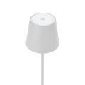 Lampka restauracyjna z baterią 4000mAh biała