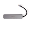 PLATINET USB-C MEDIA HUB GEN2 10GB/S 7IN1 HDMI 4K USB-A3.2/ USB-A2.0/  USB-C PD 100W/ USB-C2.0/ SD/ MicroSD ALUMINUM [45985]