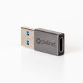 PLATINET MEDIA ADAPTER USB-A TO USB-C [45922]