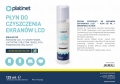 PLATINET LCD CLEANING LIQUID + MICROFIBER  PŁYN DO LCD 125ML + MIKROFIBRA 15x15CM PFS-PCK06