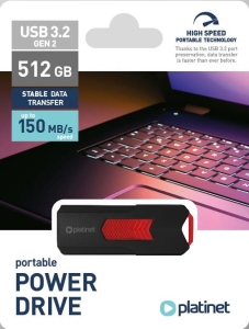 Przenośny Dysk USB 3.2 Gen2 512 GB - 150 MB/s