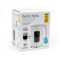 PLATINET CZAJNIK KETTLE LCD DISPLAY 1,7L 5 TEMPERATURE SETTINGS + 450 ML TRAVEL MUG, WHITE [45980]