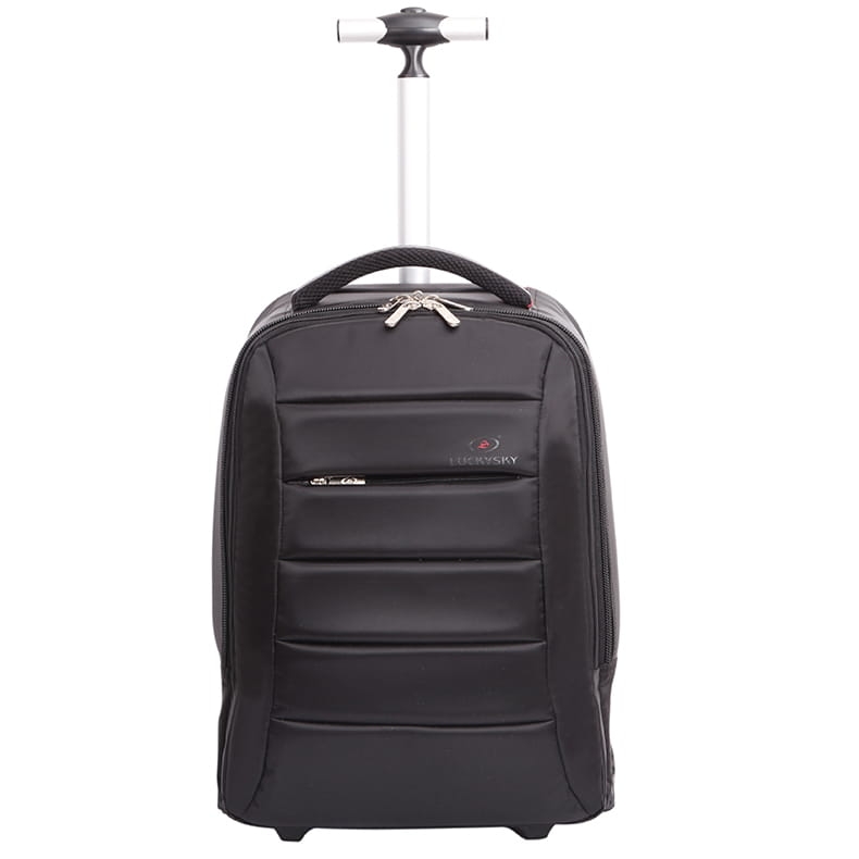 PLATINET LUCKYSKY CITY ROLLER LAPTOP BACKPACK TROLLEY MIEJSKI PLECAK NA LAPTOP Z KÓŁKAMI I UCHWYTEM PRINT LOGO 15,6"