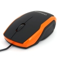 MOUSE OMEGA OM-072 3D 800DPI BLACK+ORANGE USB [40287] EOL