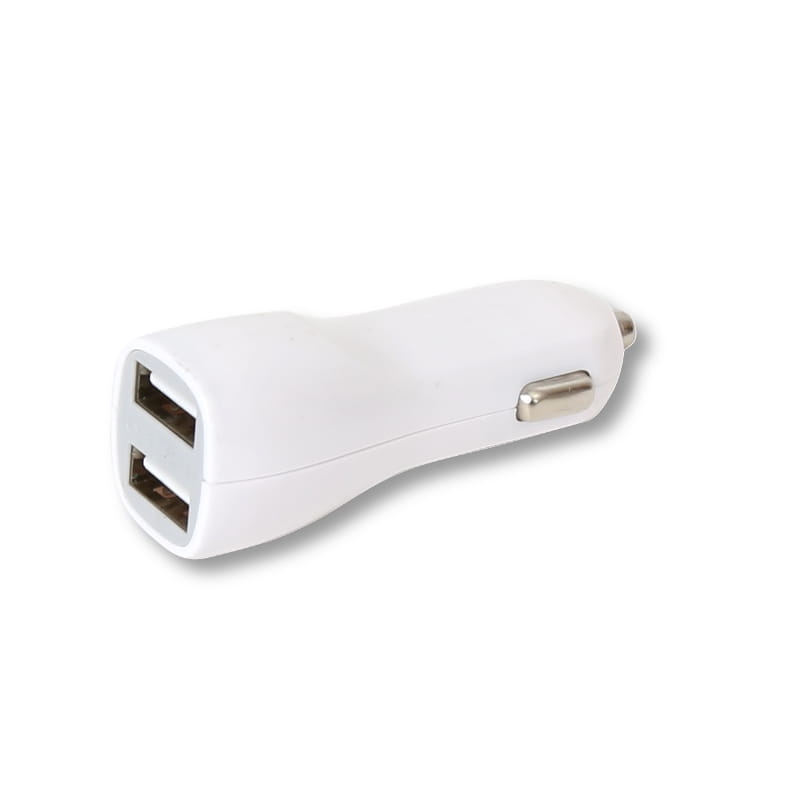OMEGA CAR CHARGER 2xUSB 5V 3.1A WHITE [42670]