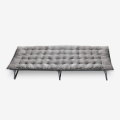 PLATINET CAMPING BED 800D OXFORD, 185X65X30 CM DARK GREEN 46143