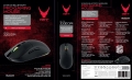 VARR MOUSE MYSZ GAMING 6D 3200DPI WIRELESS + BLUETOOTH BEZPRZEWODOWA 2.4G BLACK [46066]