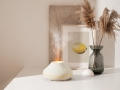 PLATINET FLAME AROMA DIFFUSER HUMIDIFIER NAWILŻACZ POWIETRZA 130ML 6,5W WHITE [46112]
