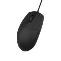 Mysz biurowa 1000 dpi 1,2m USB - czarna