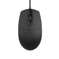 Mysz biurowa 1000 dpi 1,2m USB - czarna