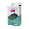 Mysz biurowa 1000 dpi 1,2m USB - czarna