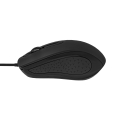 Mysz biurowa 1200 dpi 1,5m USB - czarna