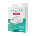 OMEGA MOUSE MYSZ 3D OFFICE 1200DPI 1,5M USB WHITE [46070]