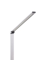 PLATINET DESK LAMP LAMPKA BIURKOWA 10W, ALUMINIUM, WIRELESS CHARGING, 3 STEP DIMMING, 5 STEP COLOR SET, SILVER [46023]