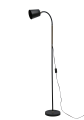 PLATINET FLOOR LAMP LAMPA PODŁOGOWA 40W, E27, 22x160 CM, BLACK [46003]