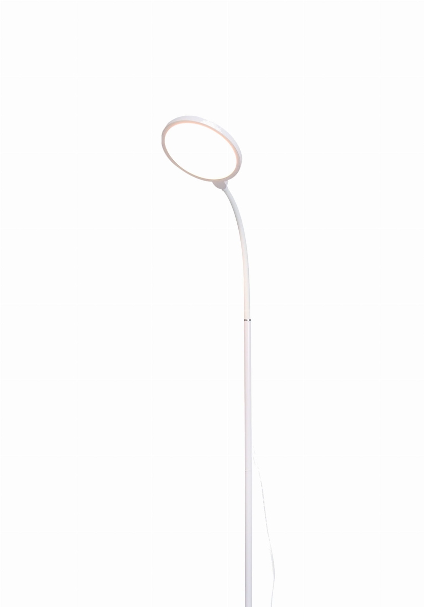 PLATINET 2IN1 DESK/FLOOR LAMP LAMPA BIURKOWA/PODŁOGOWA SCOPE 10W,  87 LED, 500 LM, WITH ADAPTER, WHITE [46027]