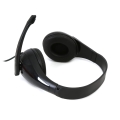 FREESTYLE HI-FI STEREO HEADSET + MIC + ADAPTER 2-1 FH4008 BLACK [42675]