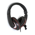 FREESTYLE HI-FI STEREO HEADSET + MIC + PC ADAPTER 2-1 FH4009 BLACK [42679]