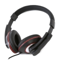 FREESTYLE HI-FI STEREO HEADSET + MIC + PC ADAPTER 2-1 FH4009 BLACK [42679]