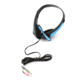 Słuchawki z mikrofonem HI-FI stereo FREESTYLE FH40880 niebieskie