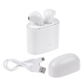 FREESTYLE BLUETOOTH V5.0 EARPHONES TWS + CHARGING STATION SŁUCHAWKI BLUETOOTH TWS ZE STACJĄ ŁADUJĄCĄ DOT WHITE [45715]
