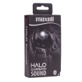 Słuchawki douszne Bluetooth MAXELL Halo z podświetleniem LED czarne