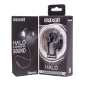 Słuchawki douszne Bluetooth MAXELL Halo z podświetleniem LED czarne