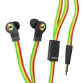 Słuchawki dokanałowe z mikrofonem MAXELL Flat Wire Rasta