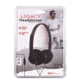 MAXELL HEADPHONES HP-360  MIDSIZE LEGACY MIC BLACK 348109.00.CN