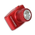 OMEGA HEADLAMP 8*LED 7-M RED BATT INCL  [42398]