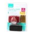 OMEGA HEADLAMP 8*LED 7-M RED BATT INCL  [42398]