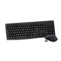 OMEGA OKM-05 Zestaw bezprzewodowy mysz i klawiatura multimedialna GR 2.4 GHz czarna