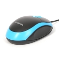 Mysz optyczna OMEGA OM-06R 1200 DPI czarno-niebieska