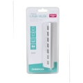 OMEGA USB 2.0 HUB 7 PORT ALUMINIUM [42849]